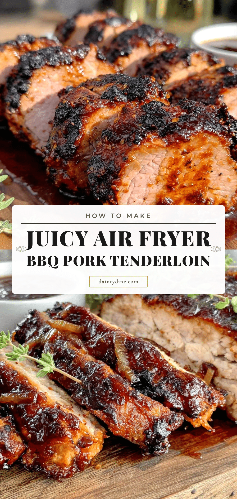 air fryer bbq pork tenderloin recipe