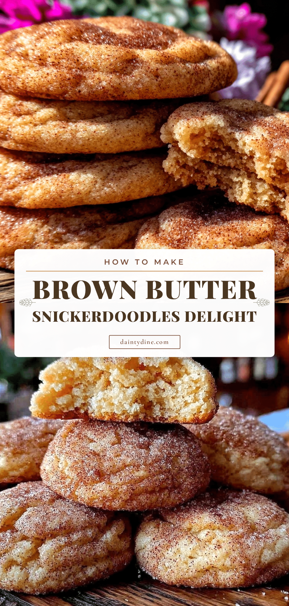 brown butter snickerdoodles recipe recipe