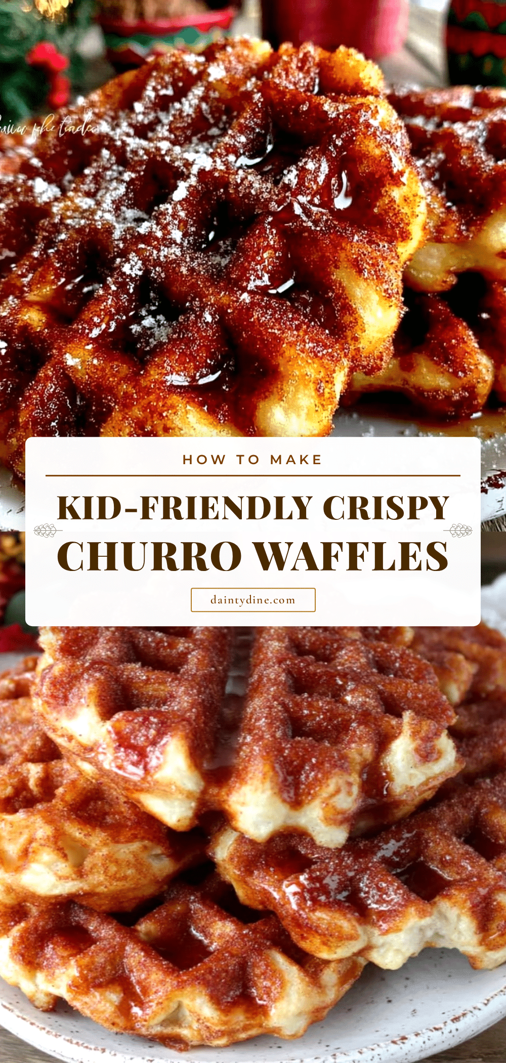 churro waffles recipe