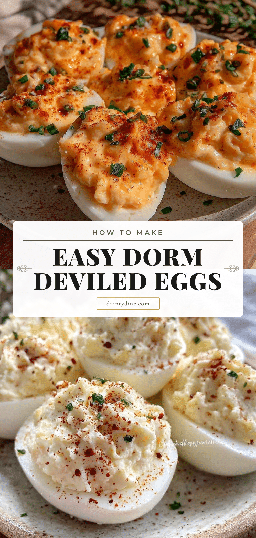 dorm-friendly deviled eggs recipe recipe