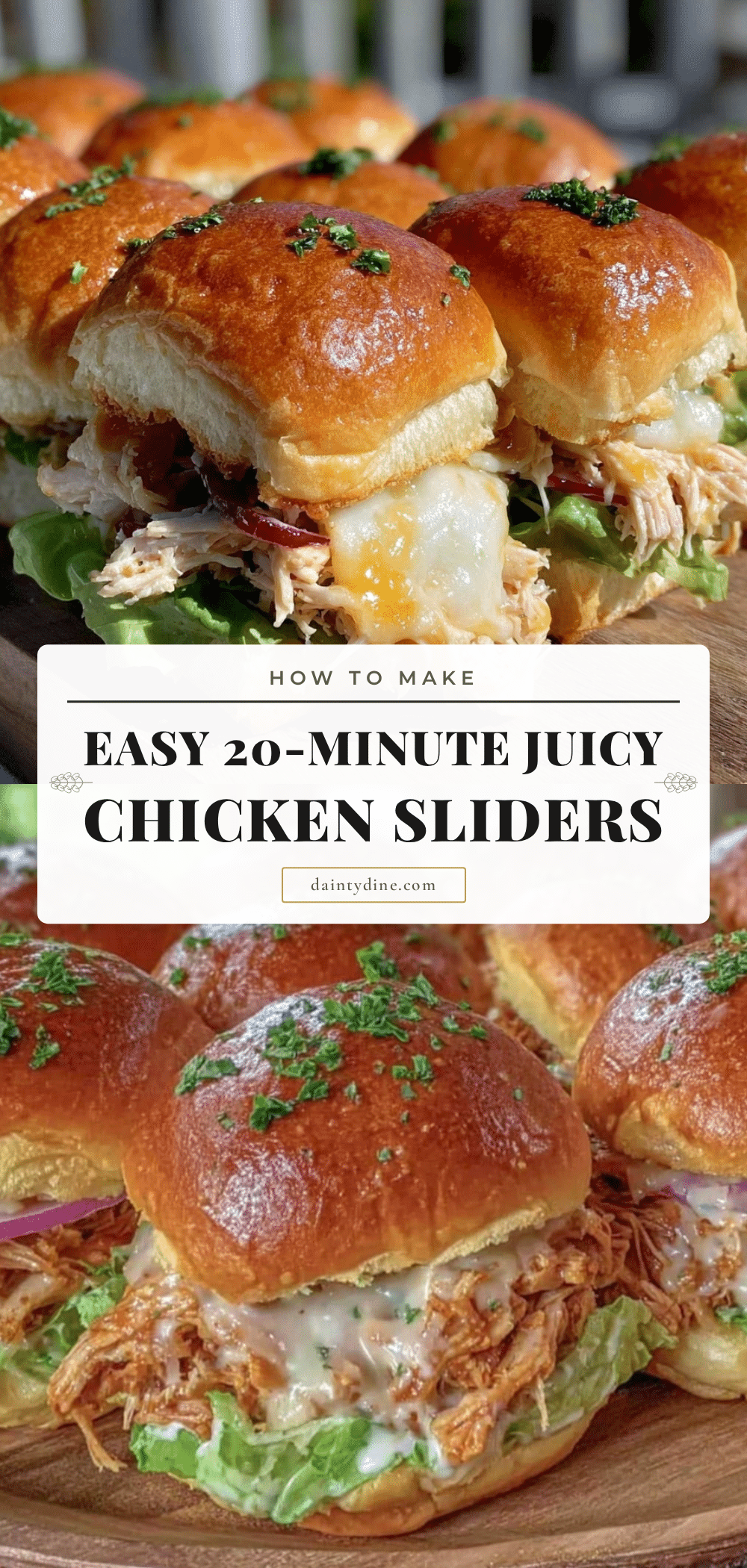 easy rotisserie chicken sliders recipe