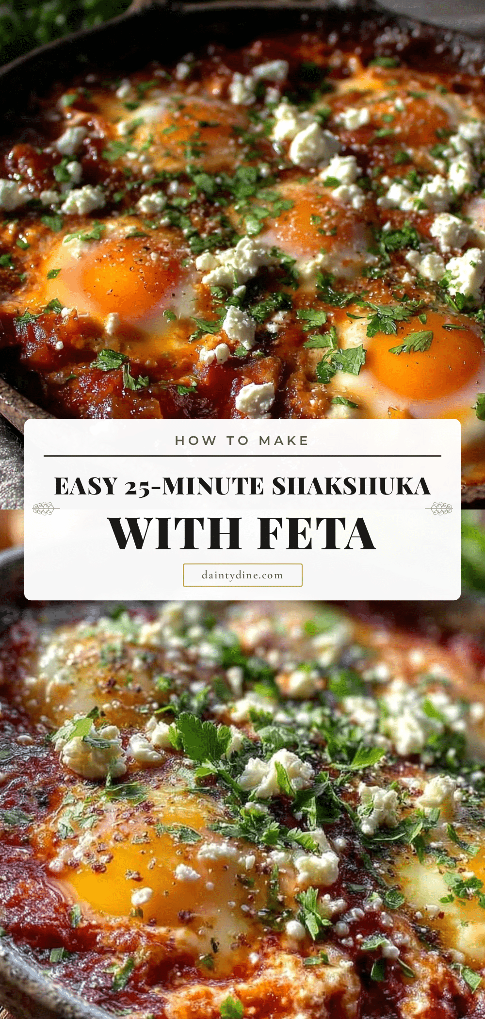 Easy Shakshuka with Feta recipe