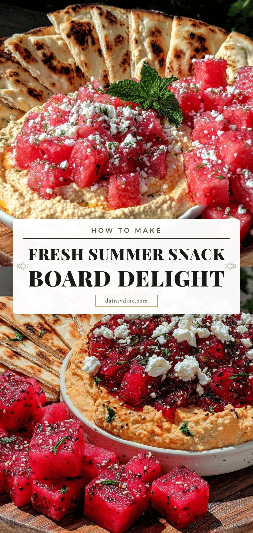 No-Cook Student Summer Snack Board recipe