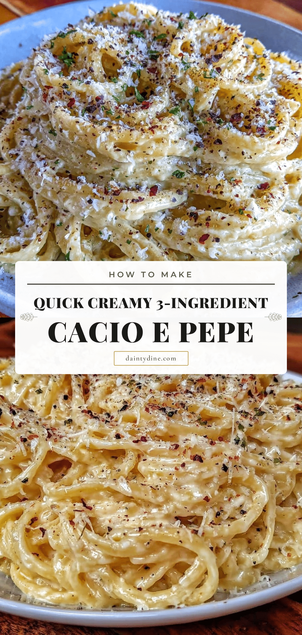 quick creamy cacio e pepe recipe recipe