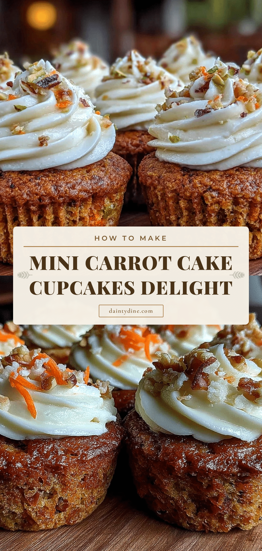 small batch carrot cake cupcakes recipe