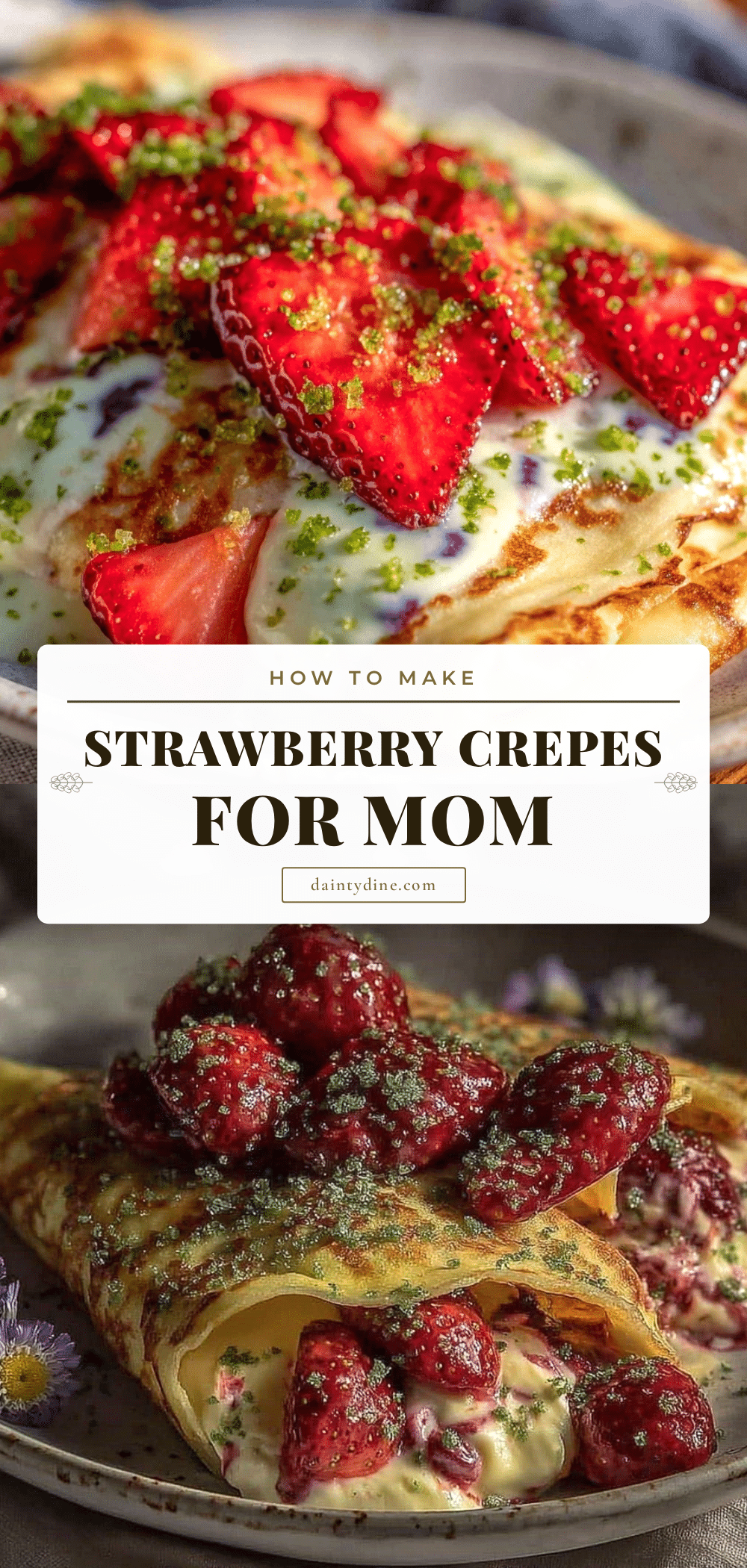 Strawberry Crepes recipe