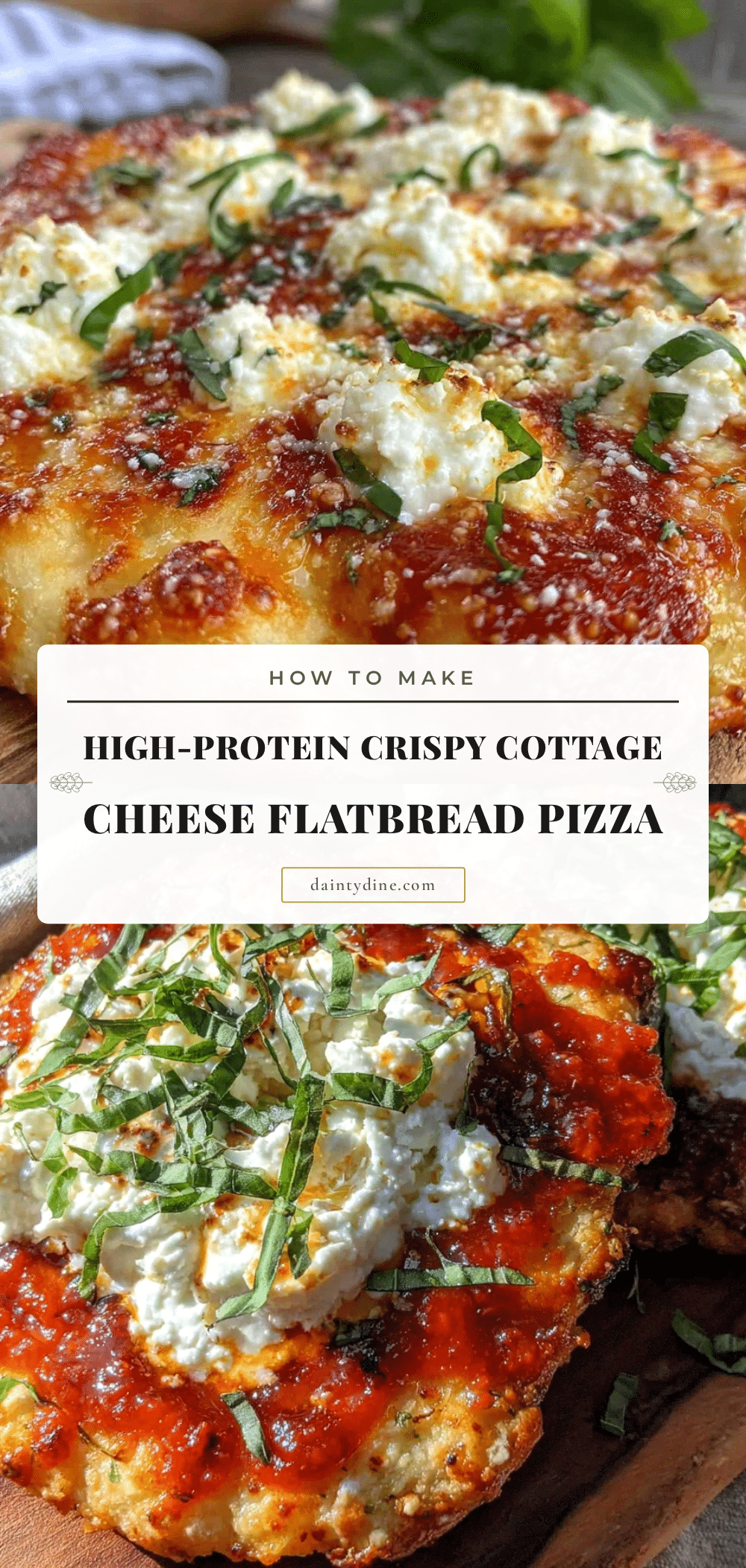 cottage cheese flatbread pizza recipe