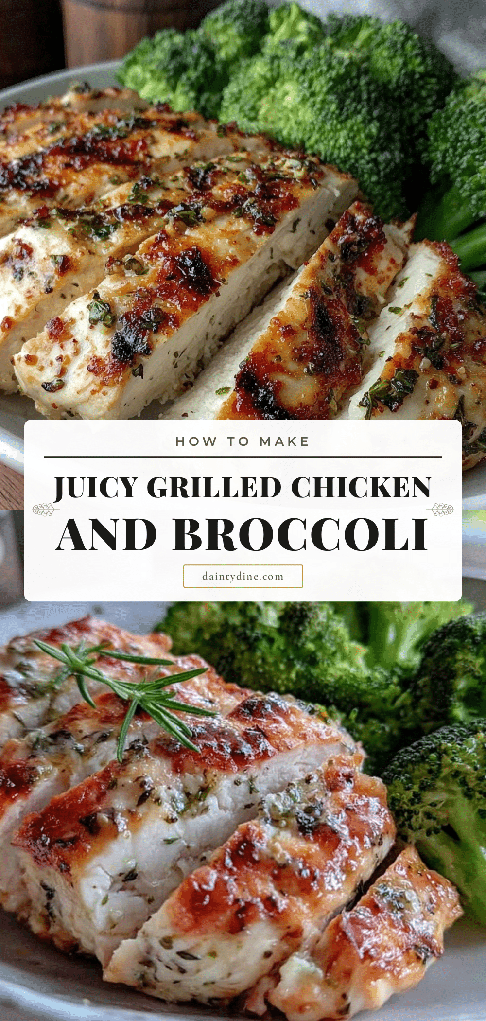 healthy grilled chicken and broccoli recipe
