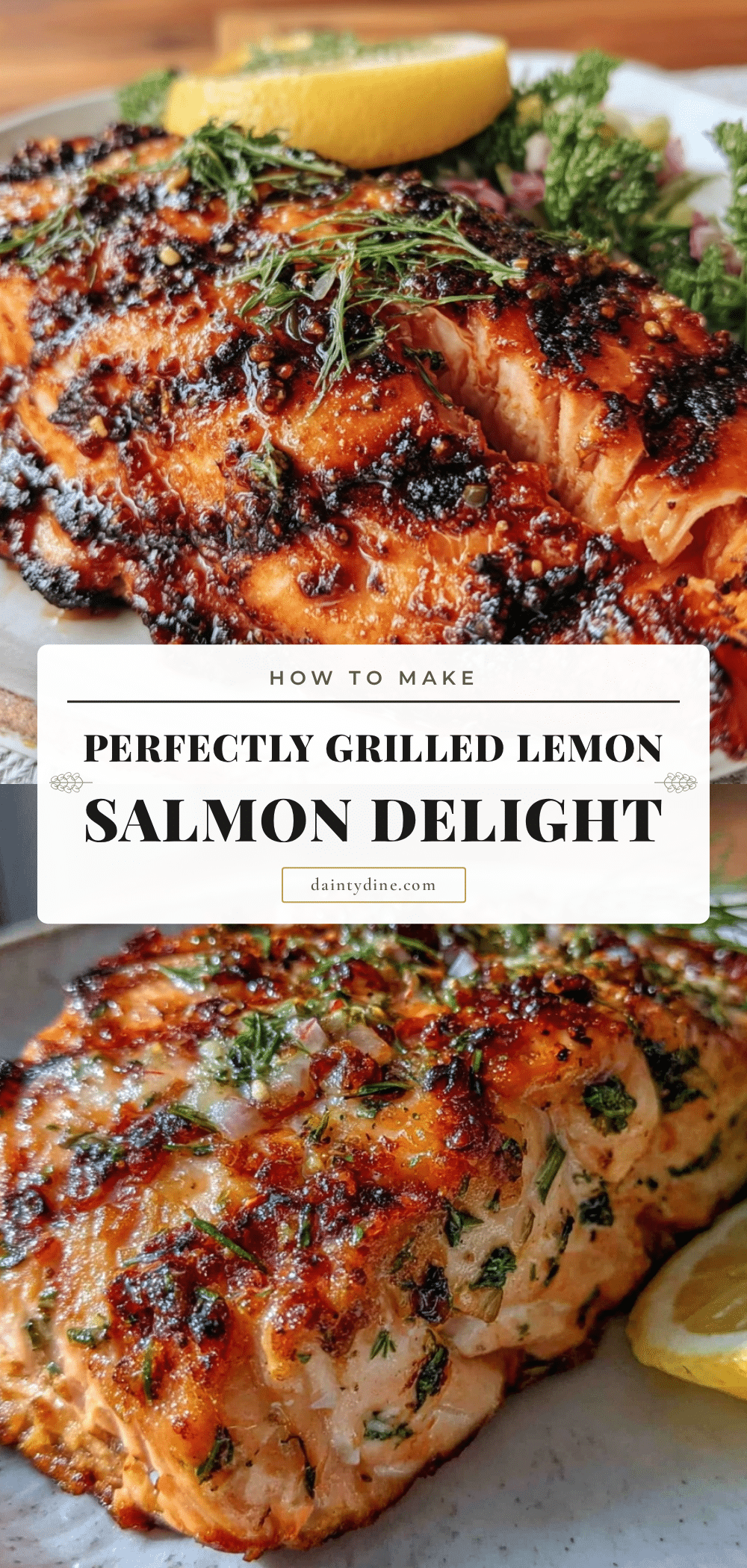 healthy grilled salmon with lemon recipe