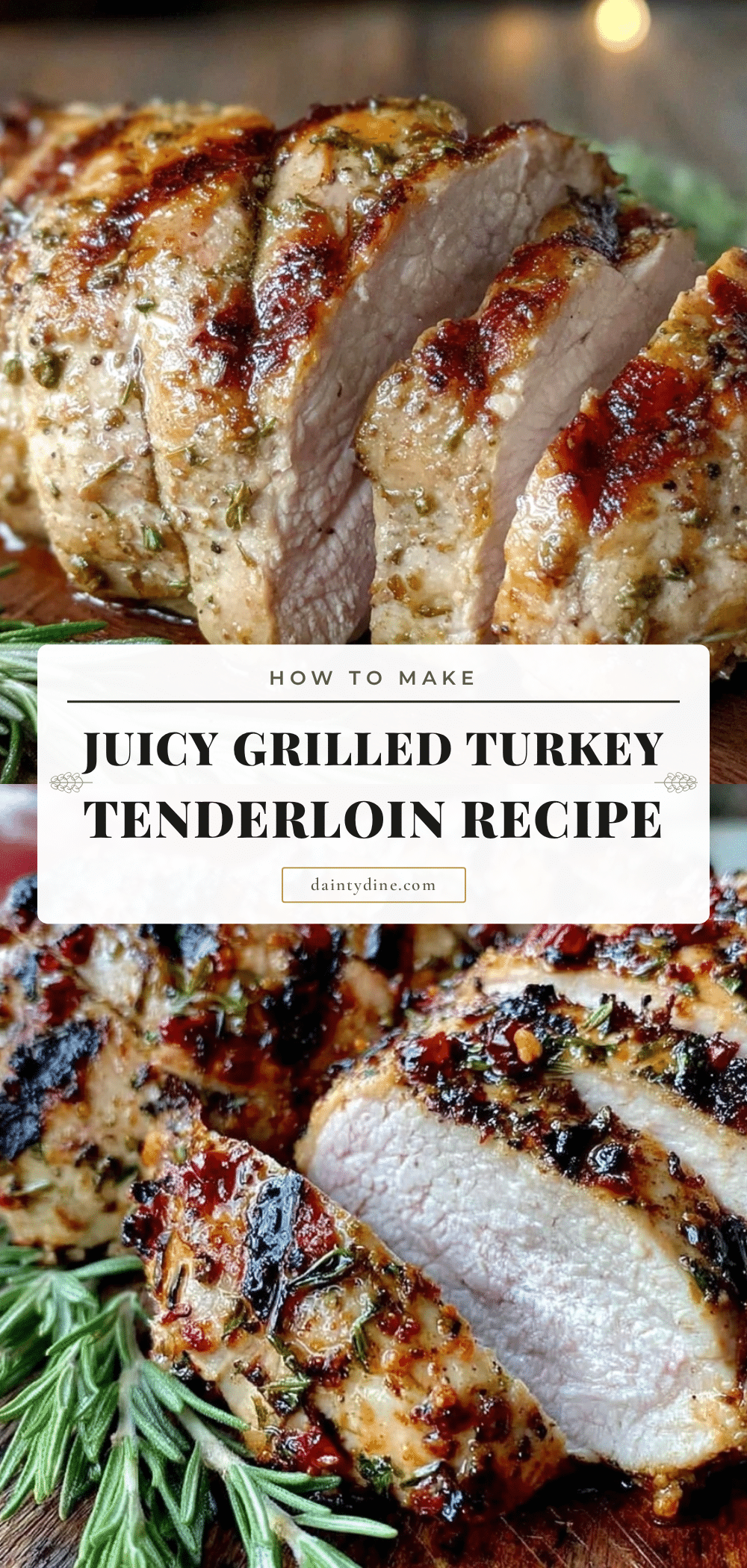 healthy grilled turkey tenderloin recipe