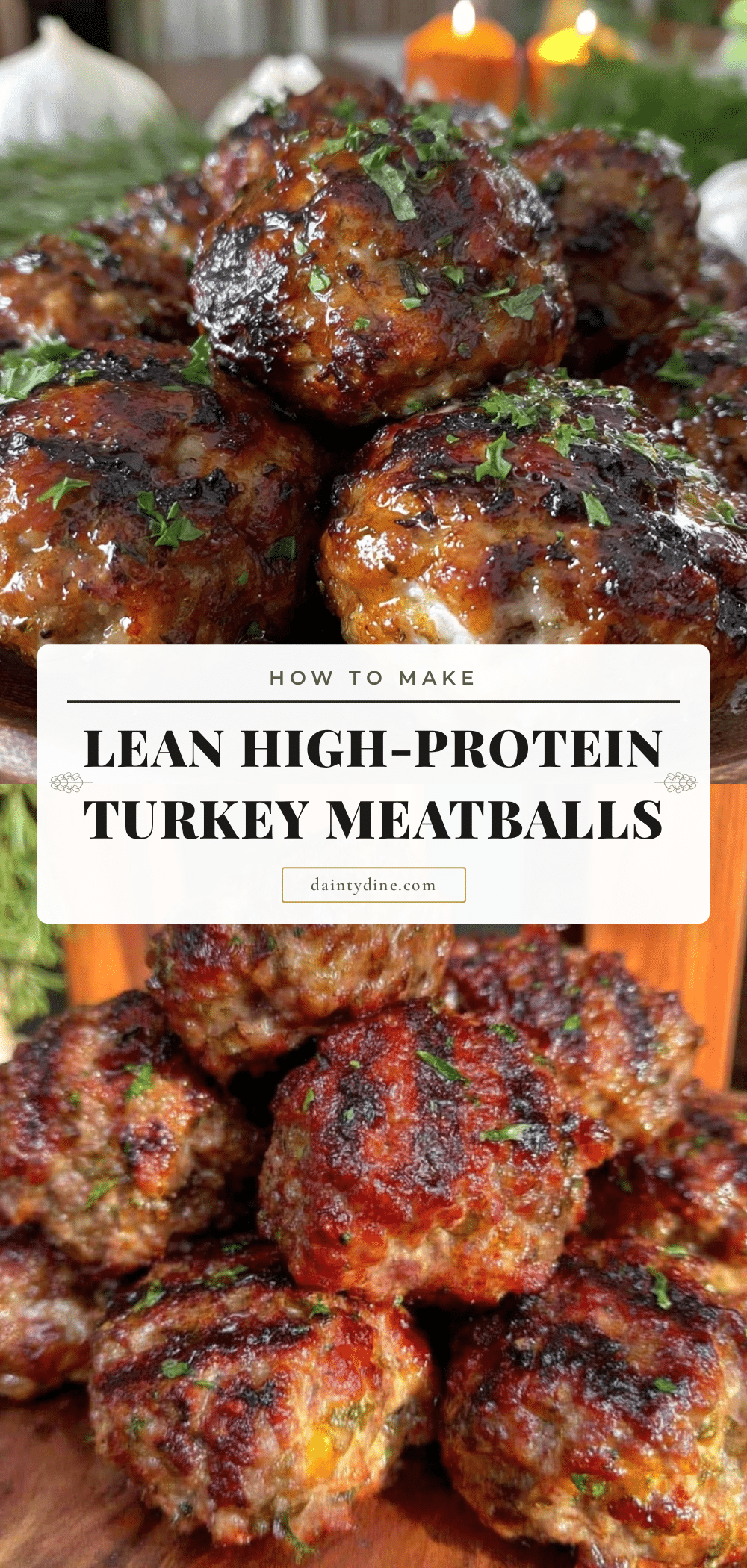 healthy lean turkey meatballs recipe