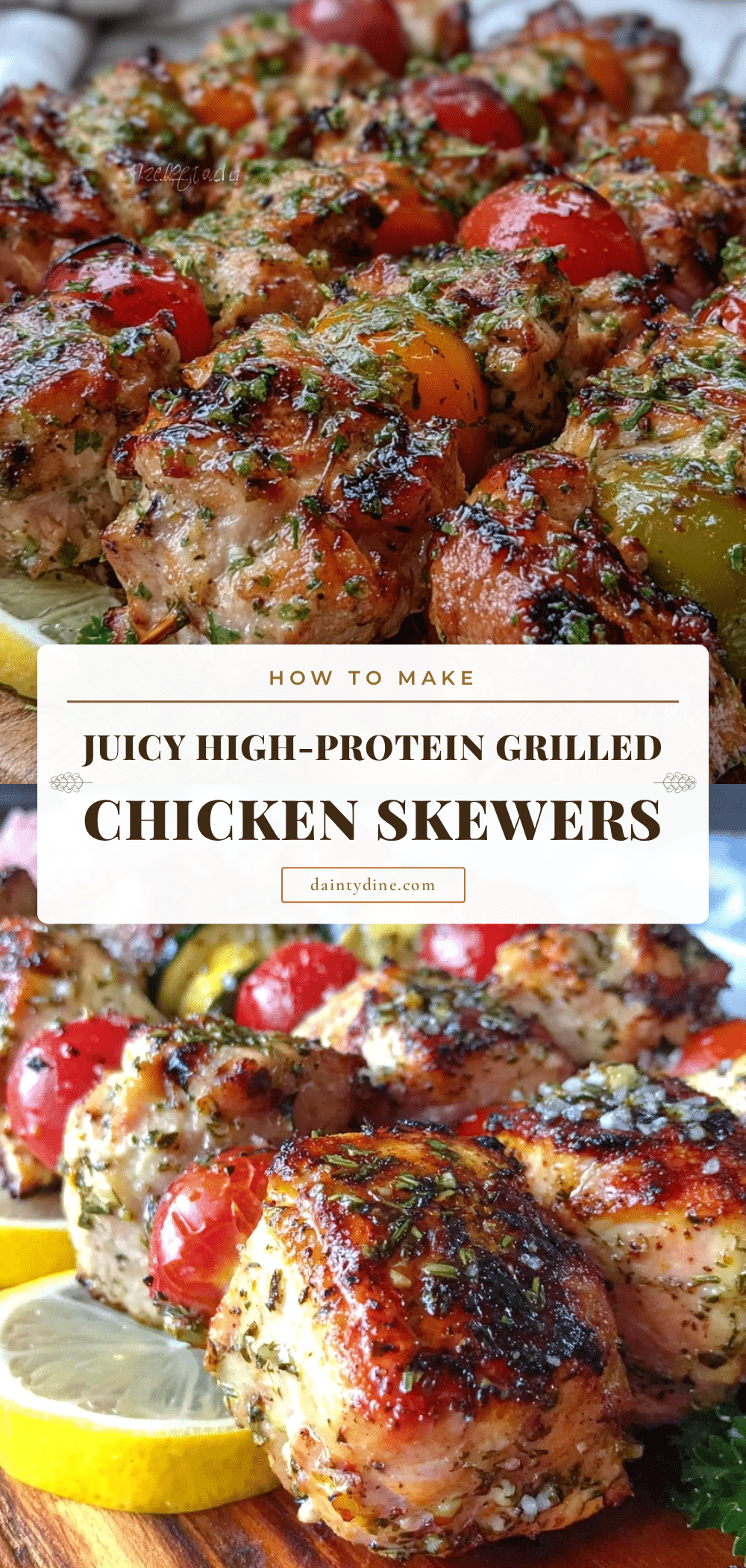 juicy grilled chicken skewers recipe