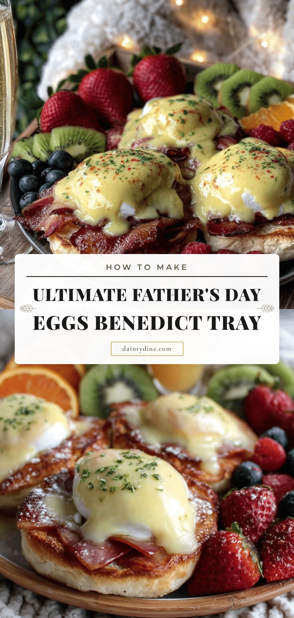 Perfect Eggs Benedict Breakfast Tray recipe