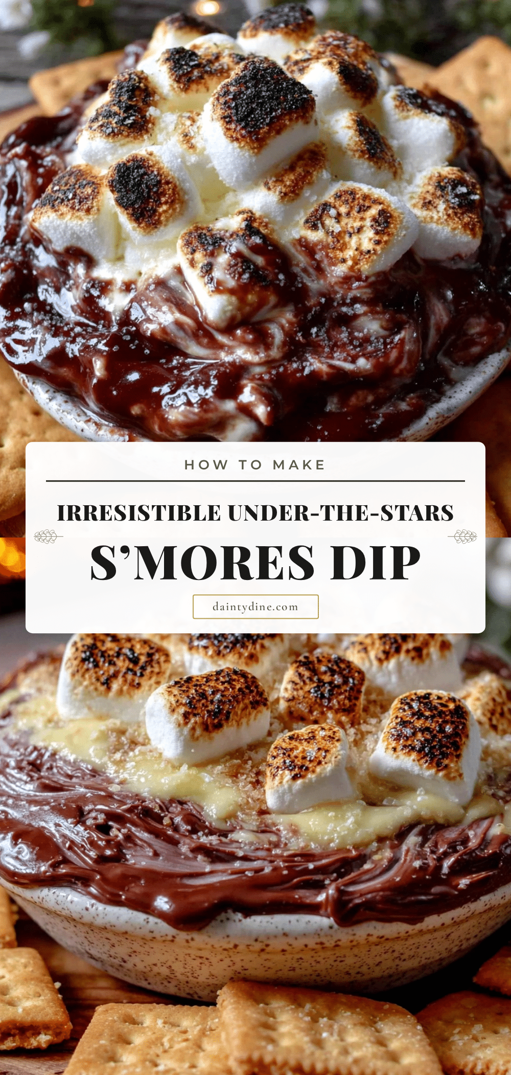 under-the-stars s’mores dip recipe