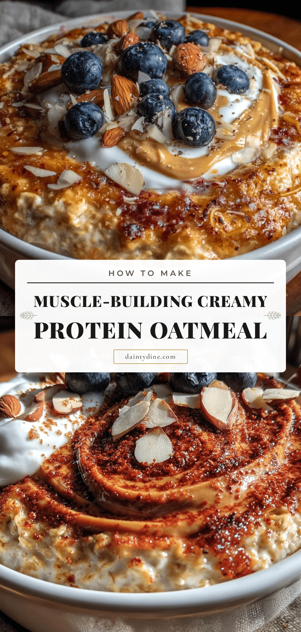 wholesome protein oatmeal recipe