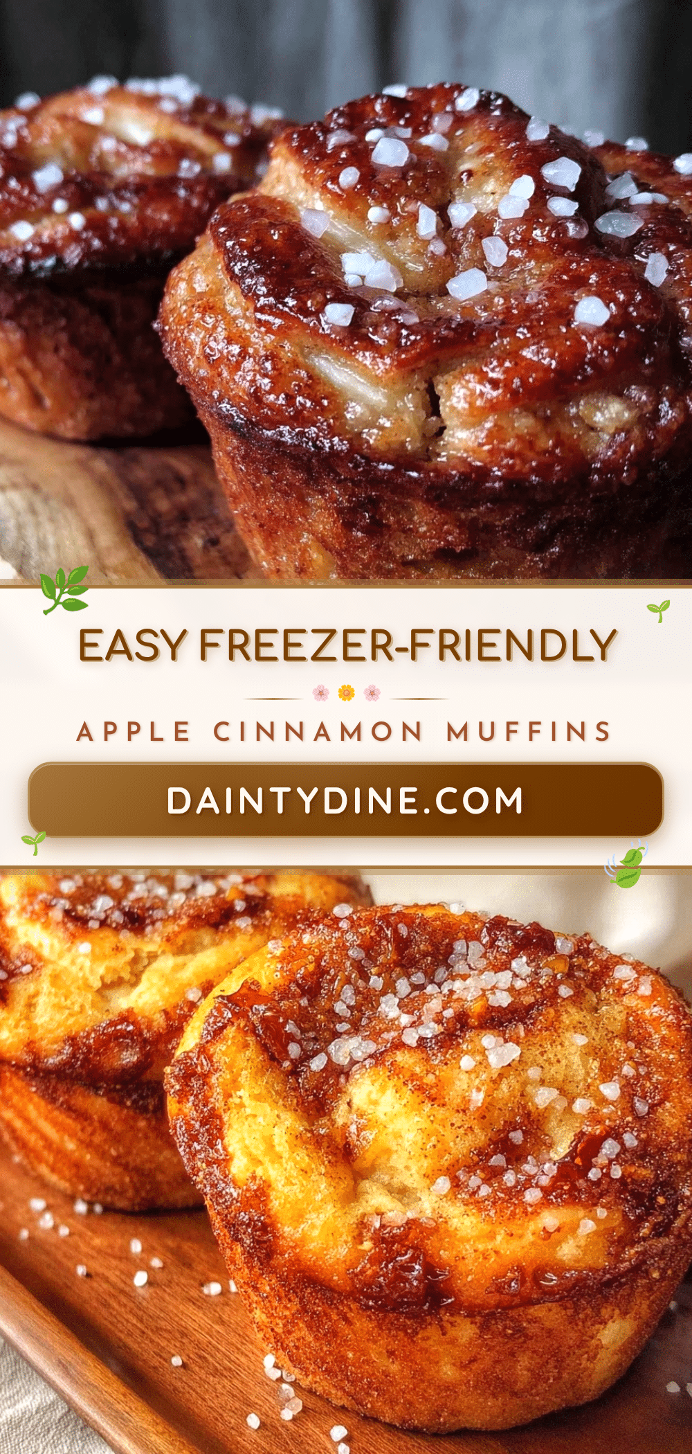 apple cinnamon breakfast muffins recipe