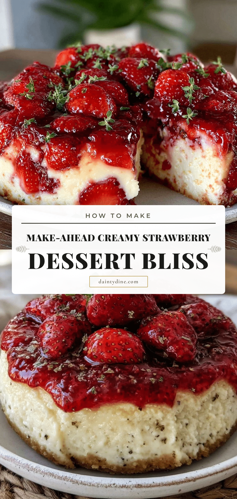 creamy make-ahead strawberry dessert bliss recipe
