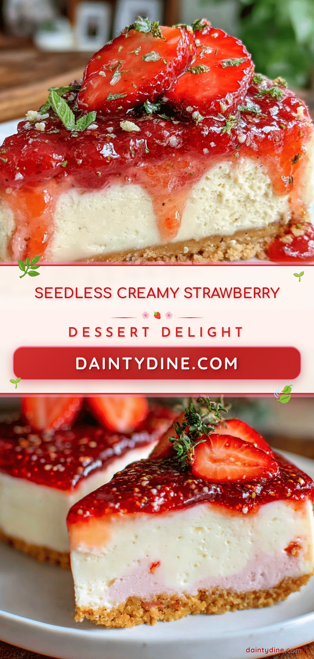 creamy strawberry dessert recipe