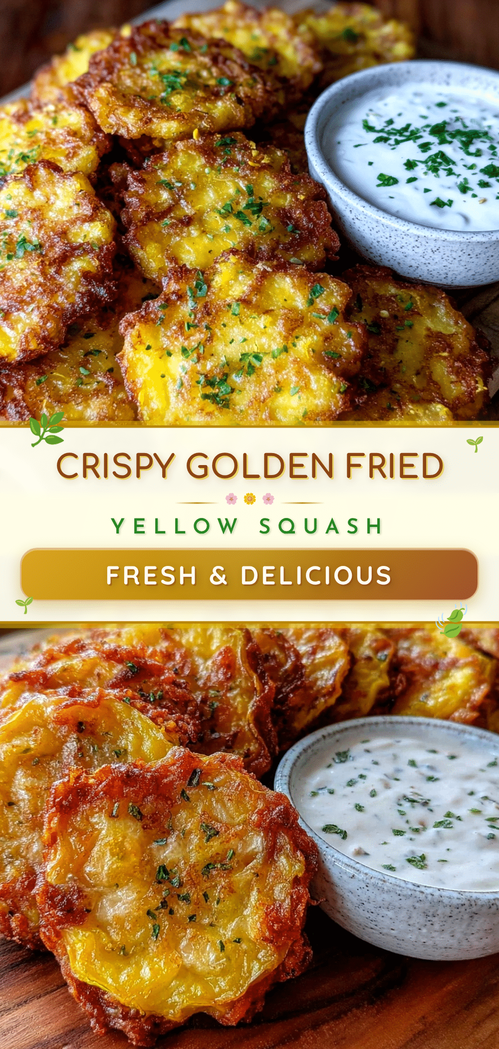 crispy fried yellow squash recipe