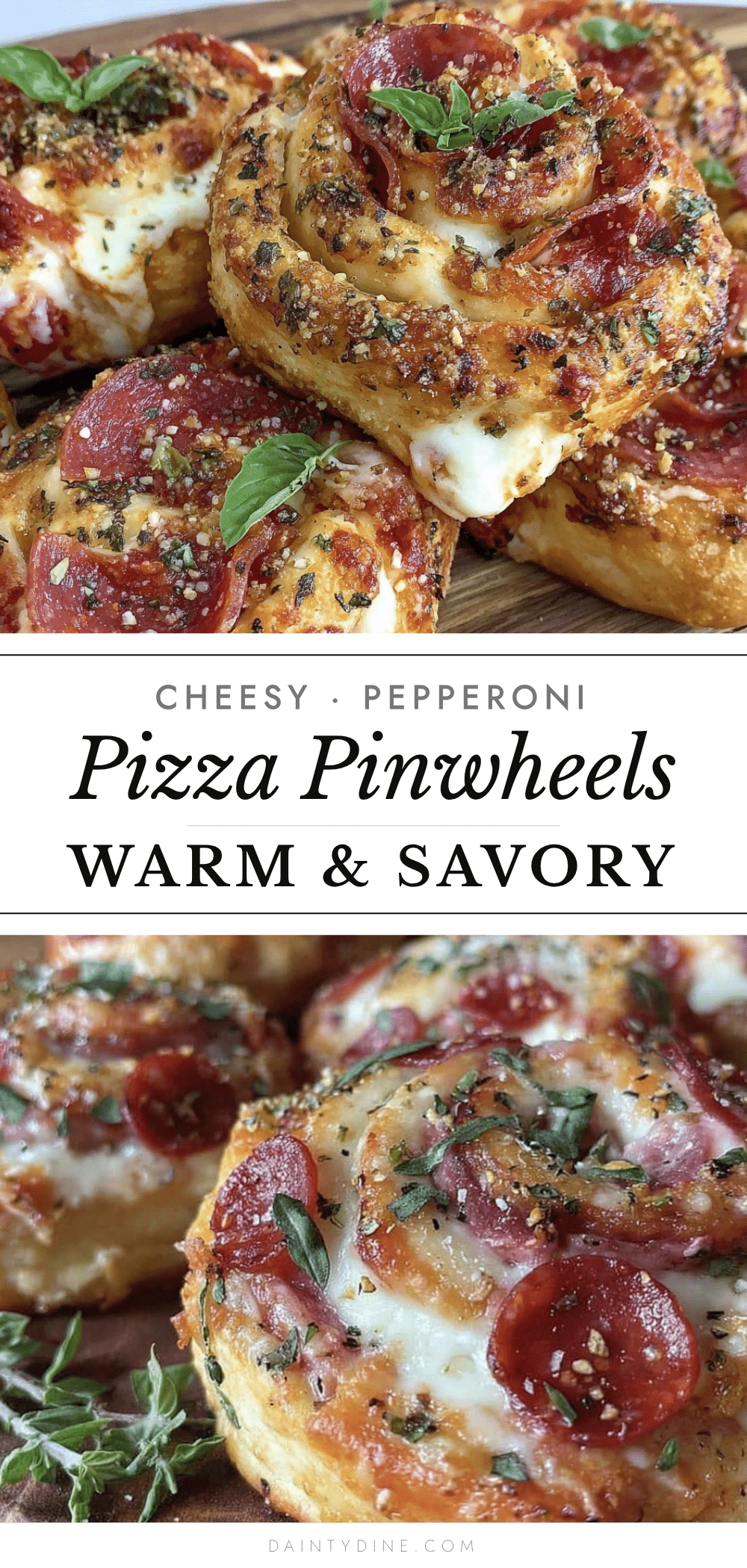 crispy pizza pinwheels recipe