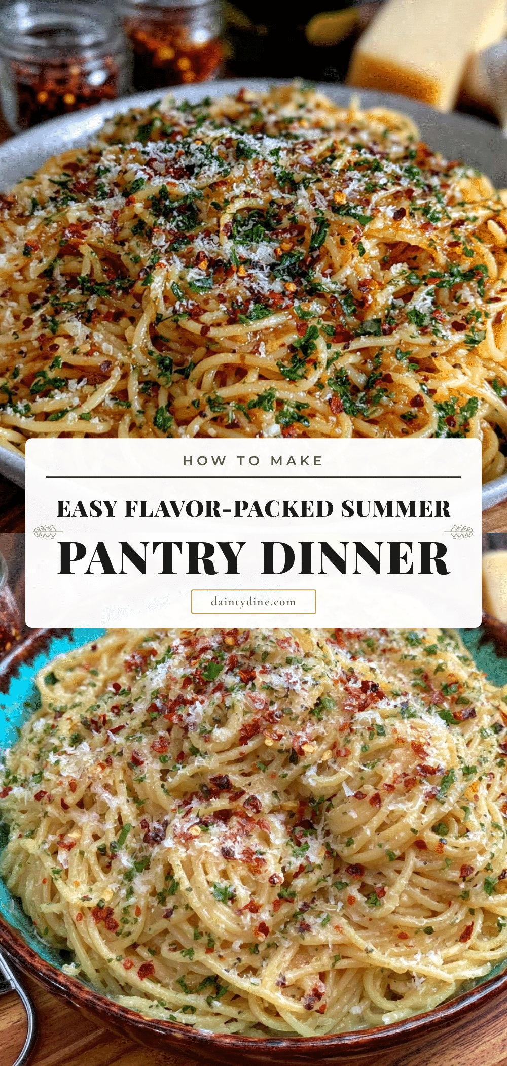 easy flavorful summer dinner recipe