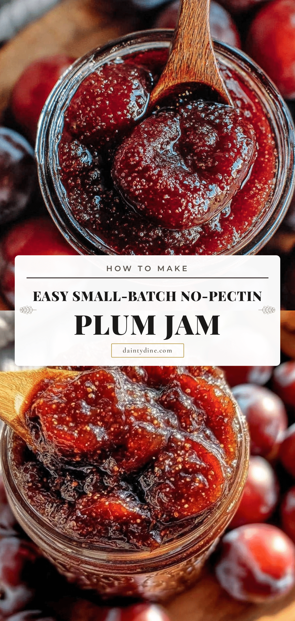 easy small-batch plum jam recipe