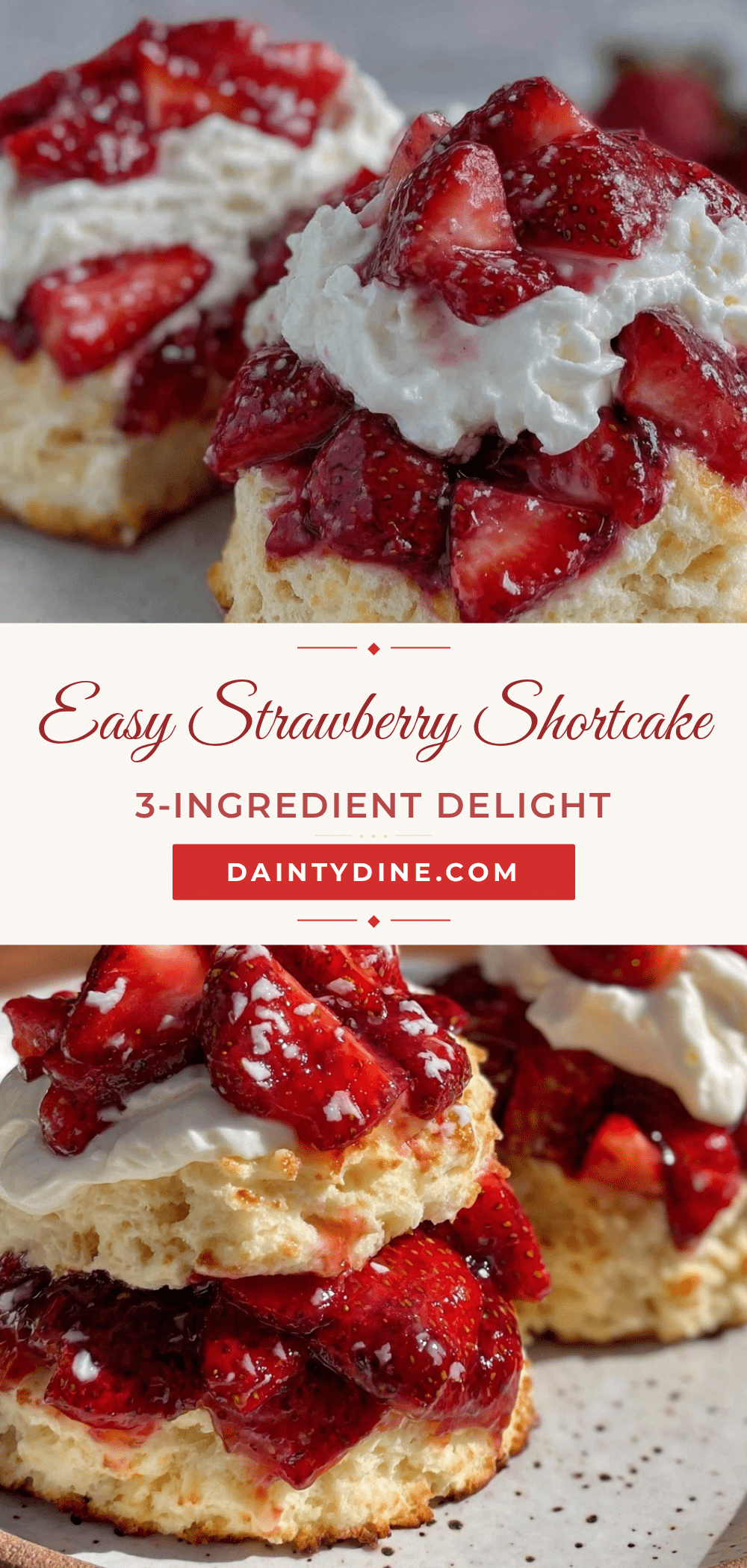 easy strawberry shortcake recipe recipe