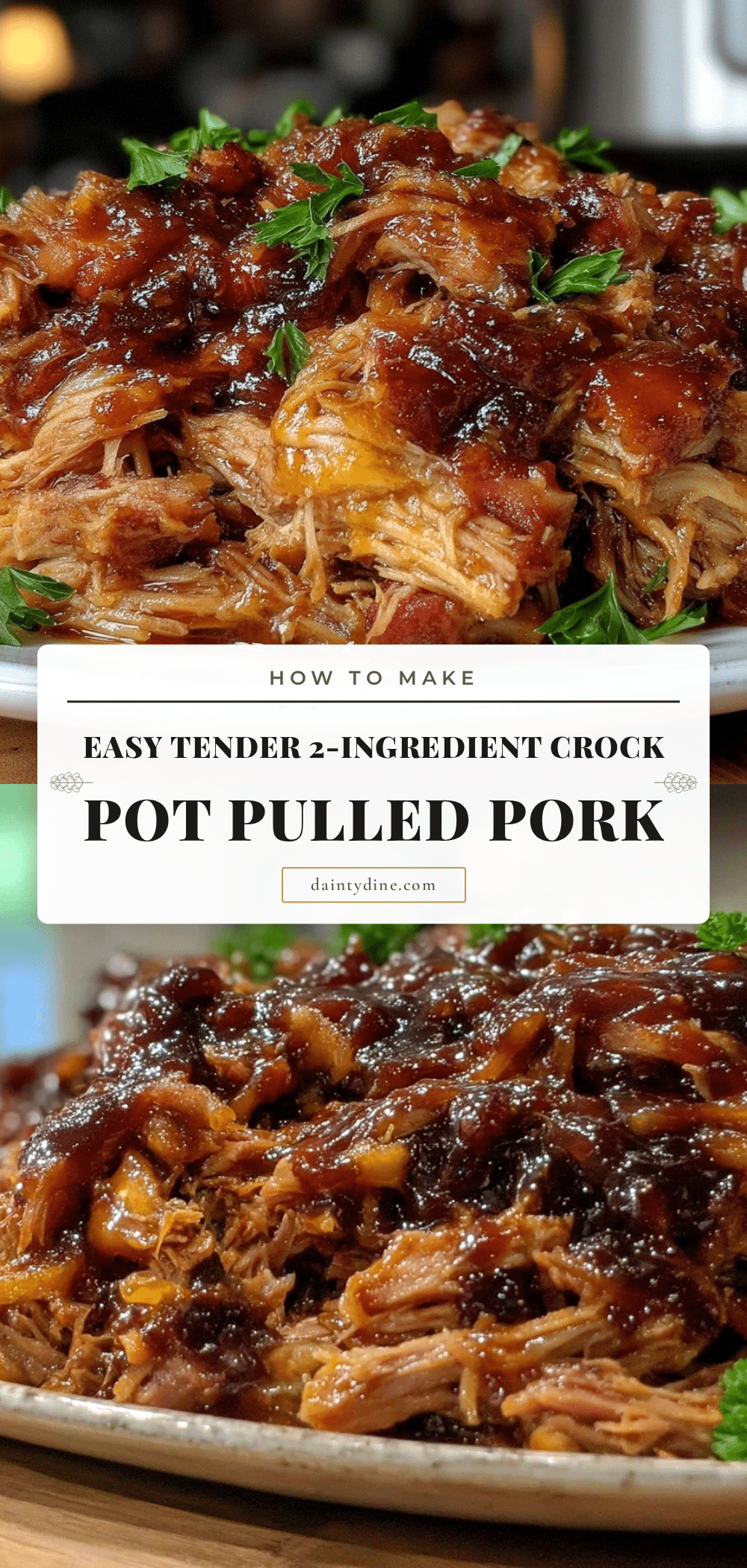 easy tender bbq pulled pork recipe