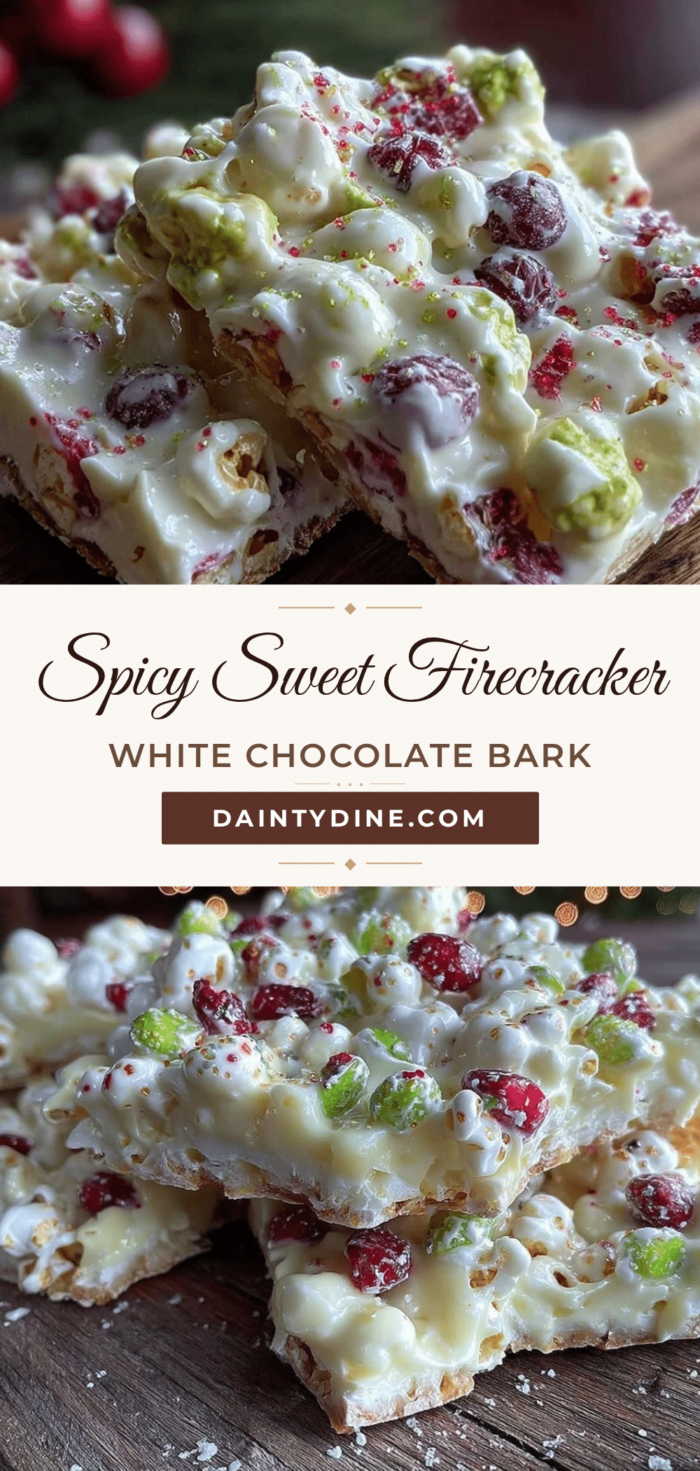 firecracker popcorn bark recipe