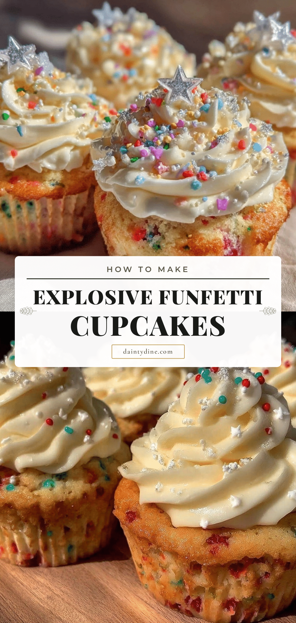 firework funfetti cupcakes recipe