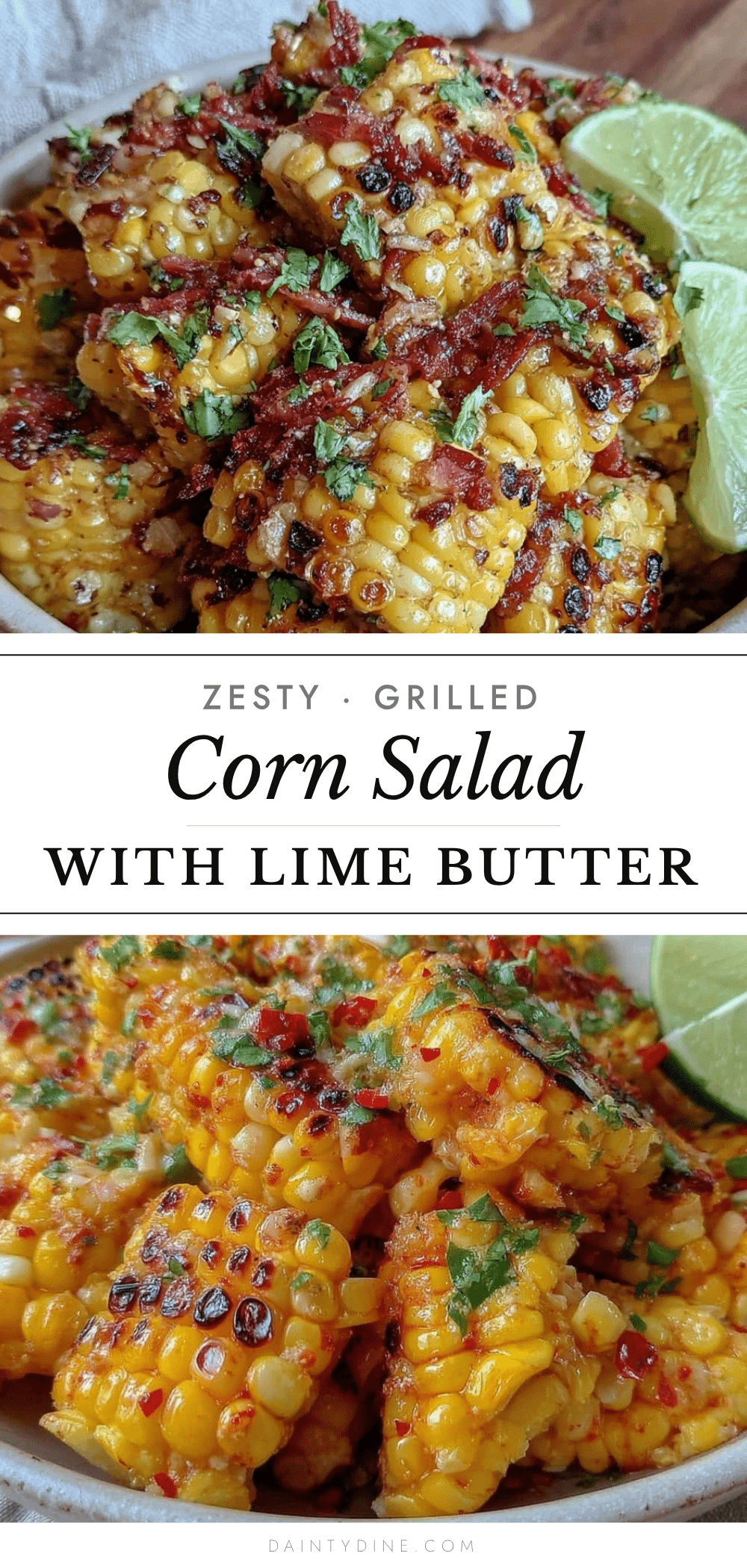 fresh grilled corn salad recipe