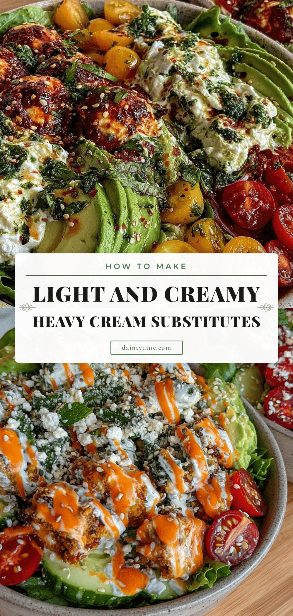 fresh heavy cream substitutes recipe