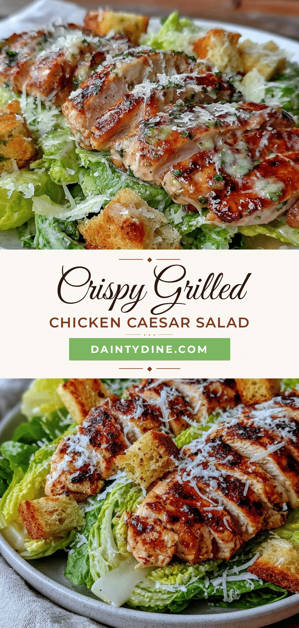 grilled chicken caesar salad recipe