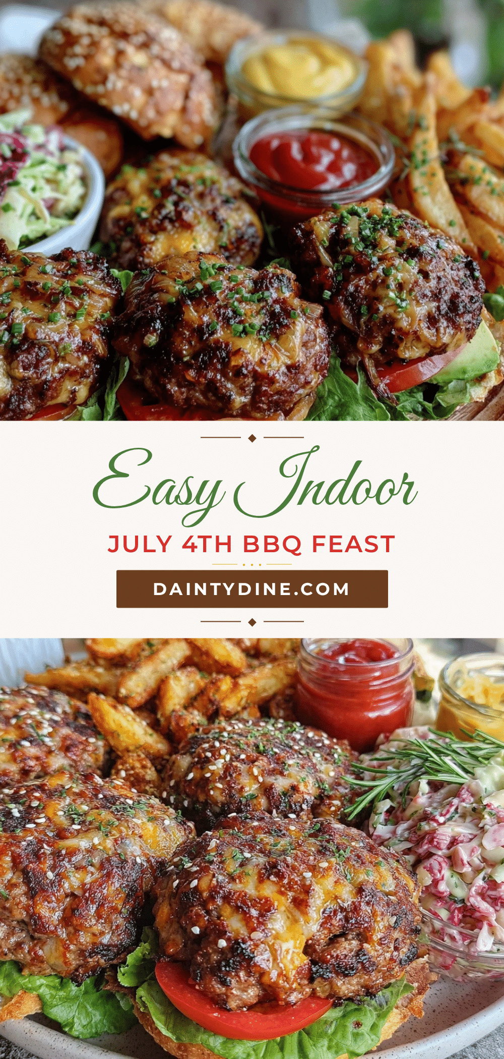 indoor july 4th bbq feast recipe