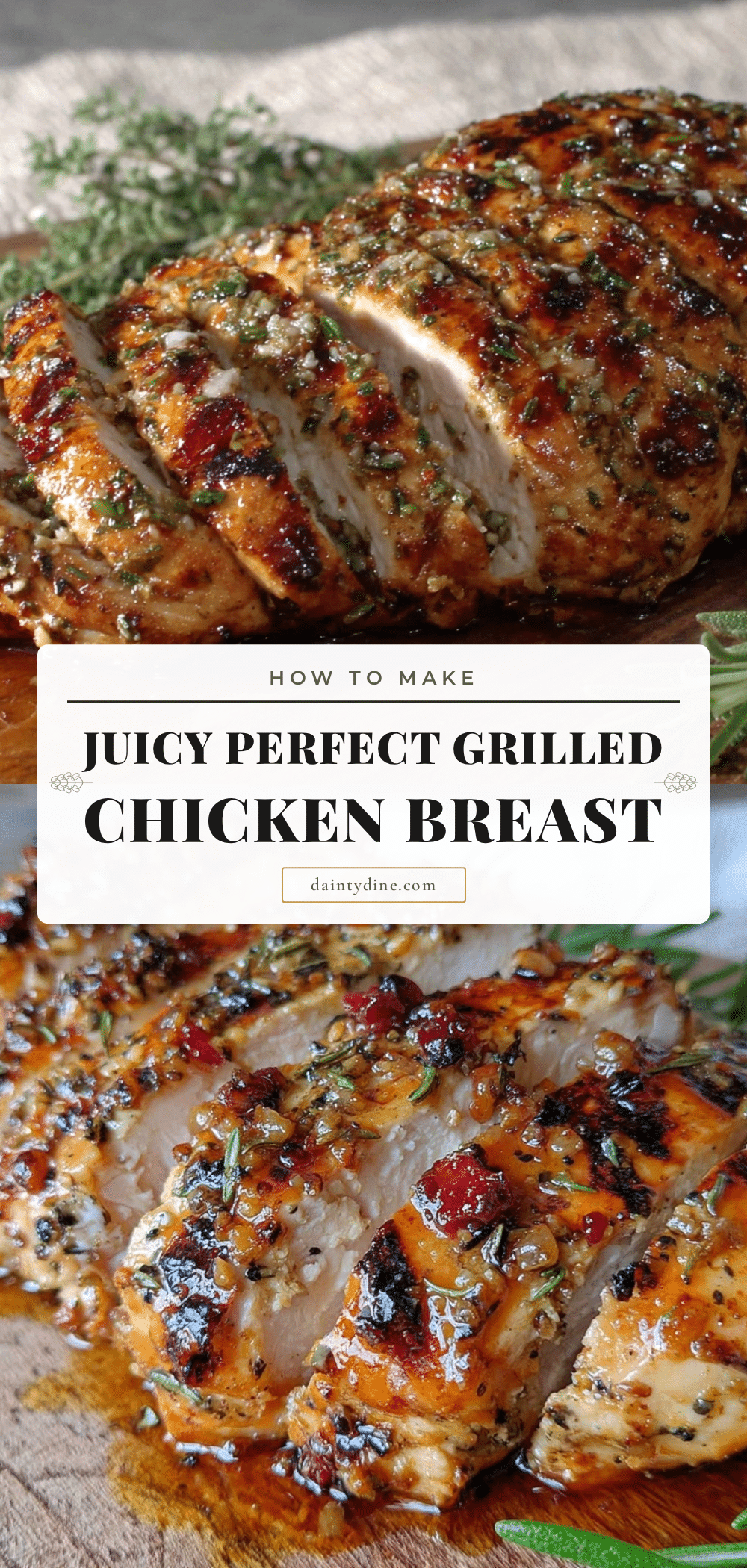 juicy grilled chicken breast recipe