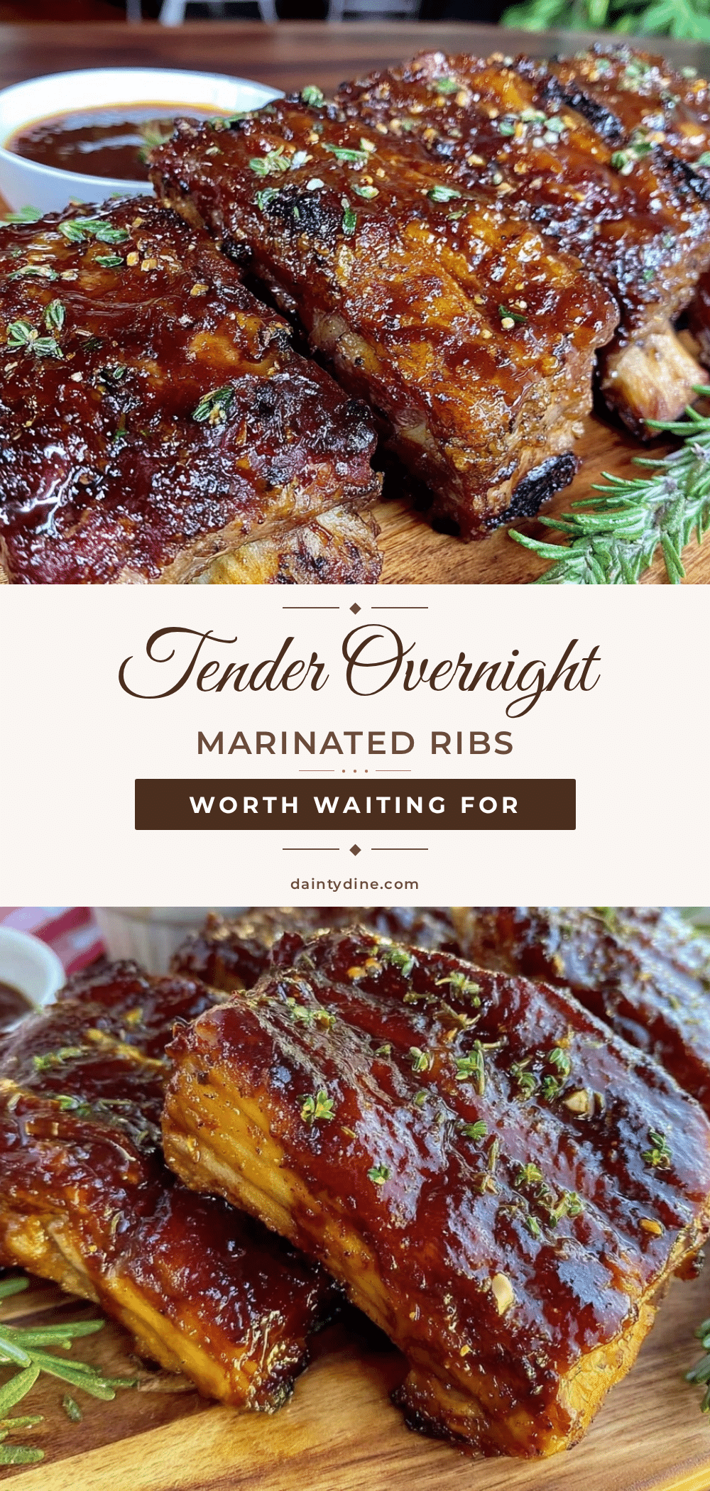 overnight marinated ribs recipe