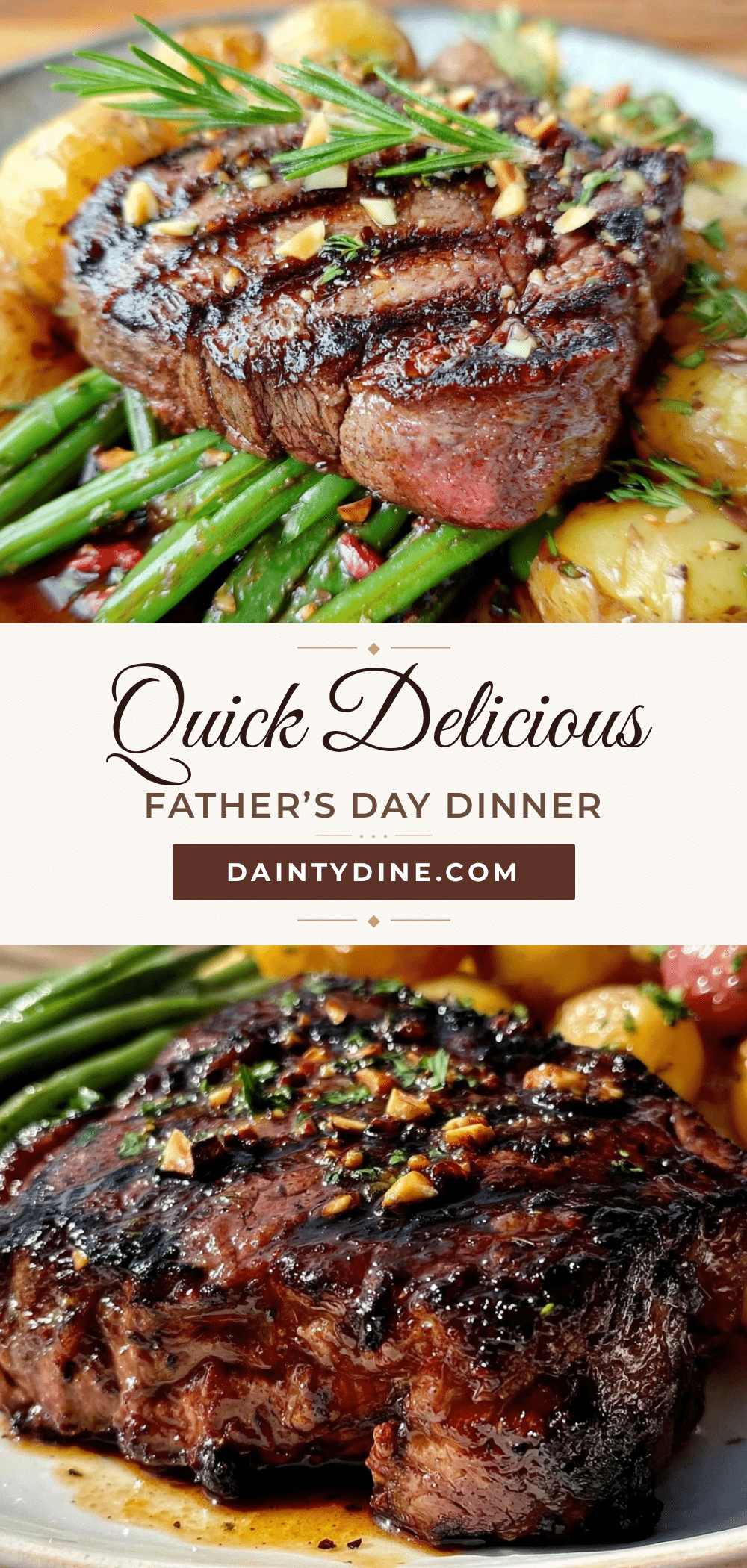 quick delicious fathers day dinner recipe