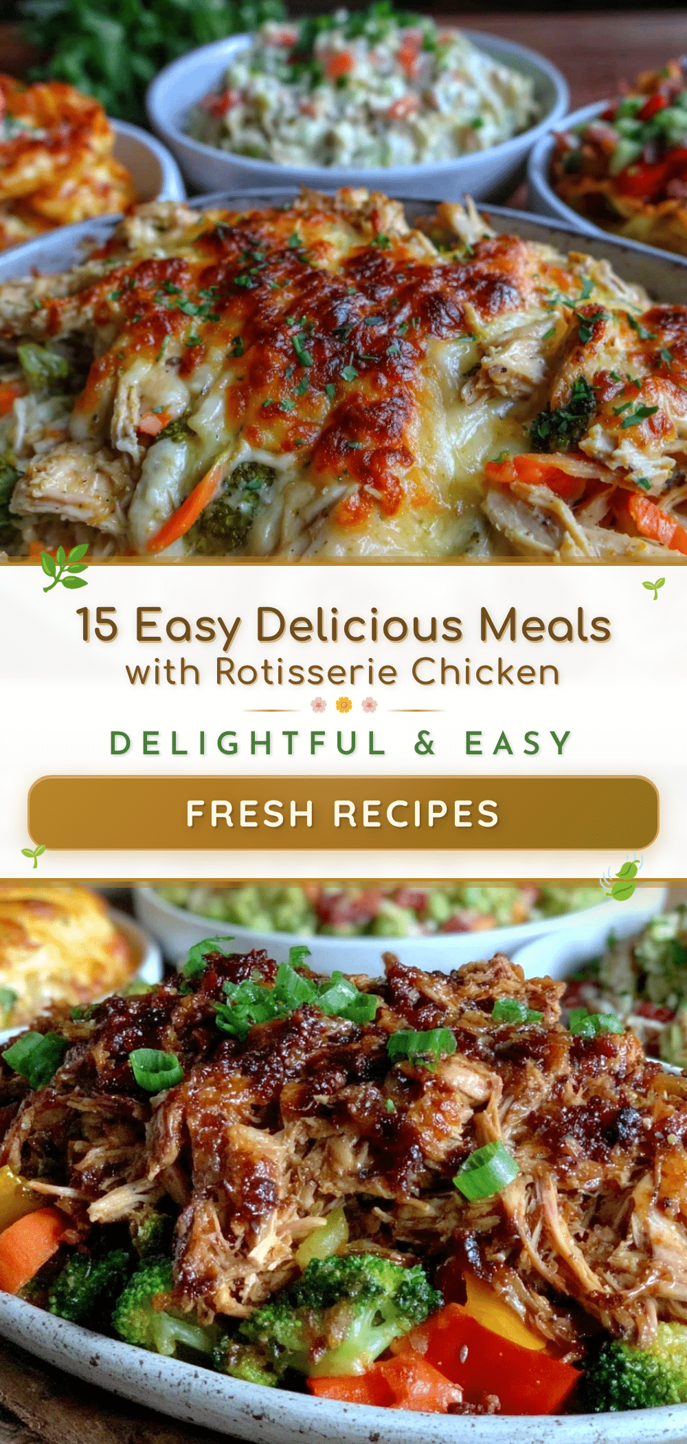 rotisserie chicken meals recipe