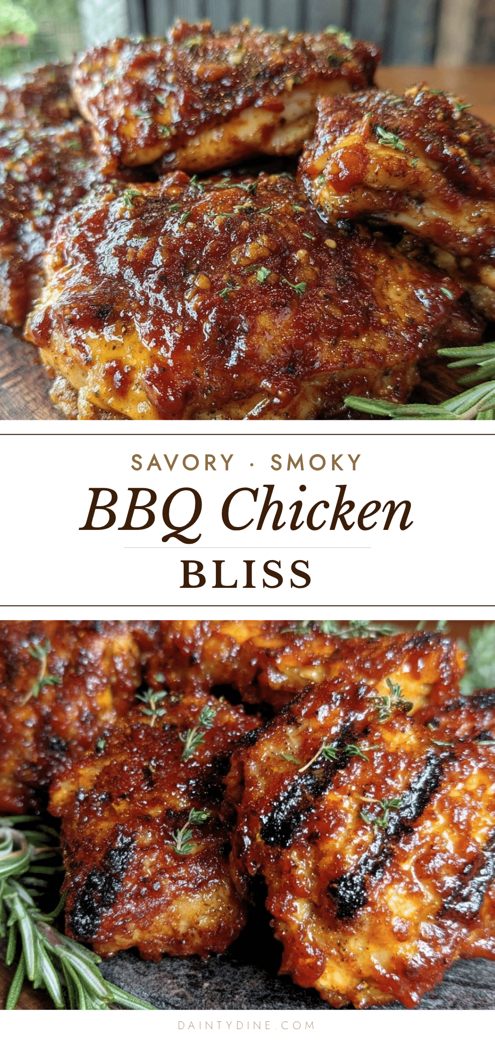savory BBQ chicken recipe recipe