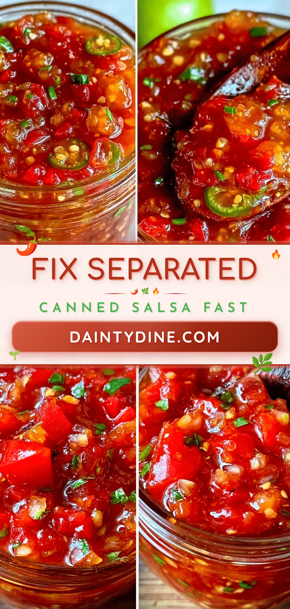simple canned salsa fix recipe