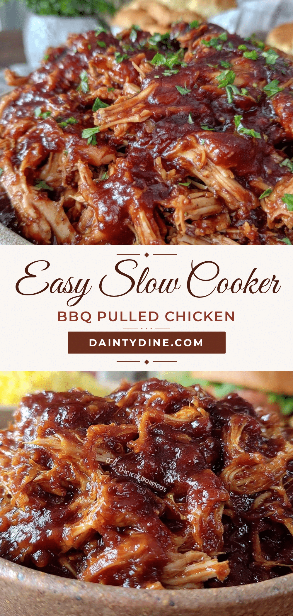slow cooker bbq pulled chicken recipe