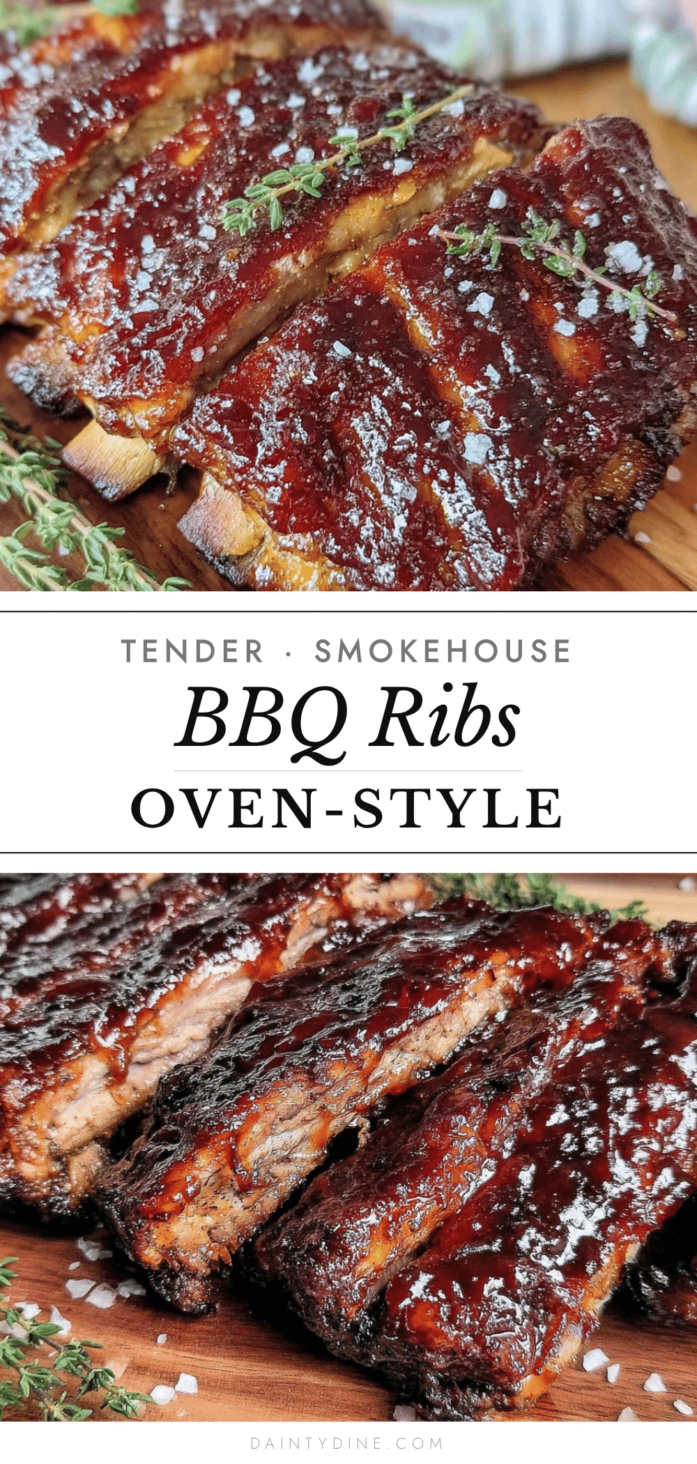smokehouse bbq ribs oven-style recipe