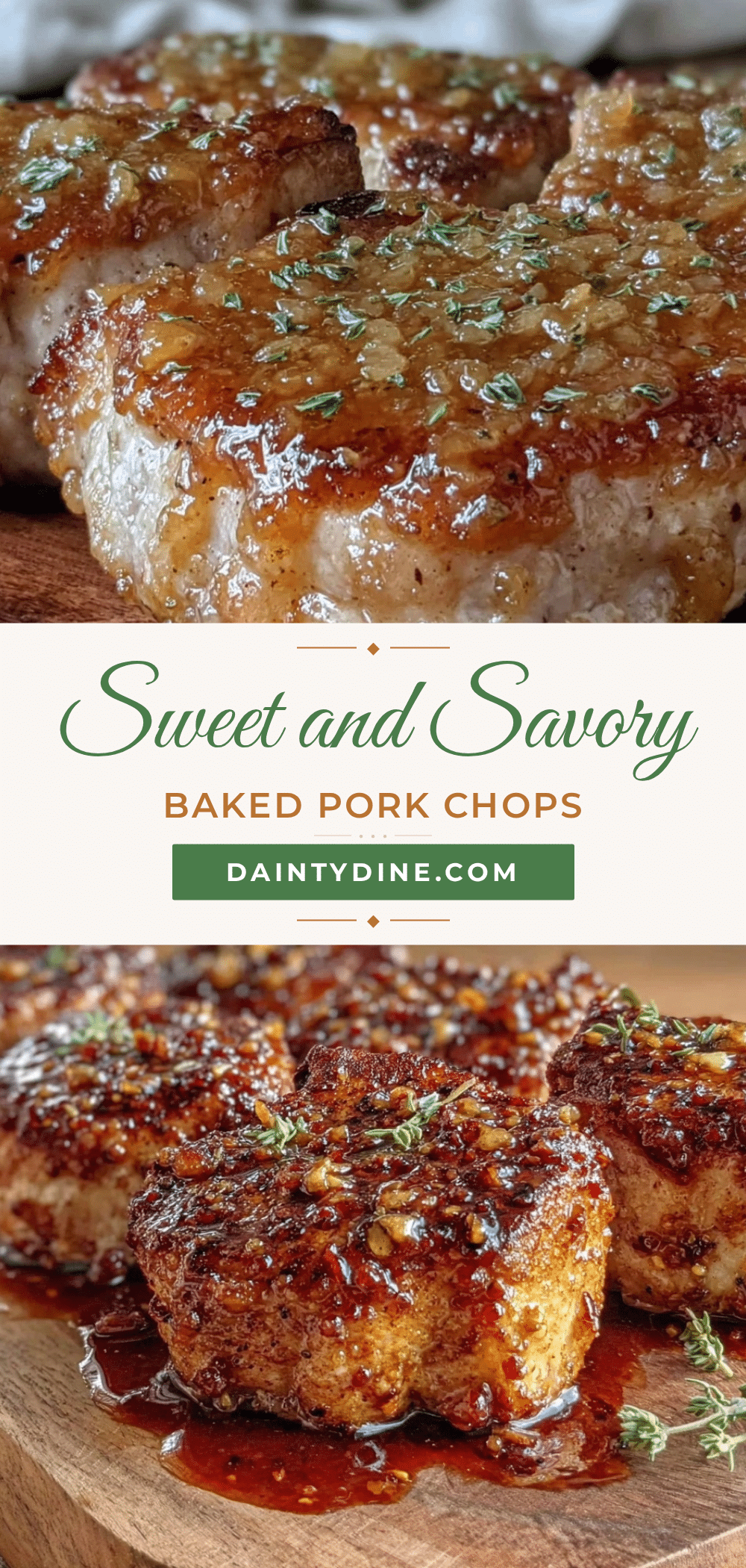 brown sugar garlic pork chops recipe