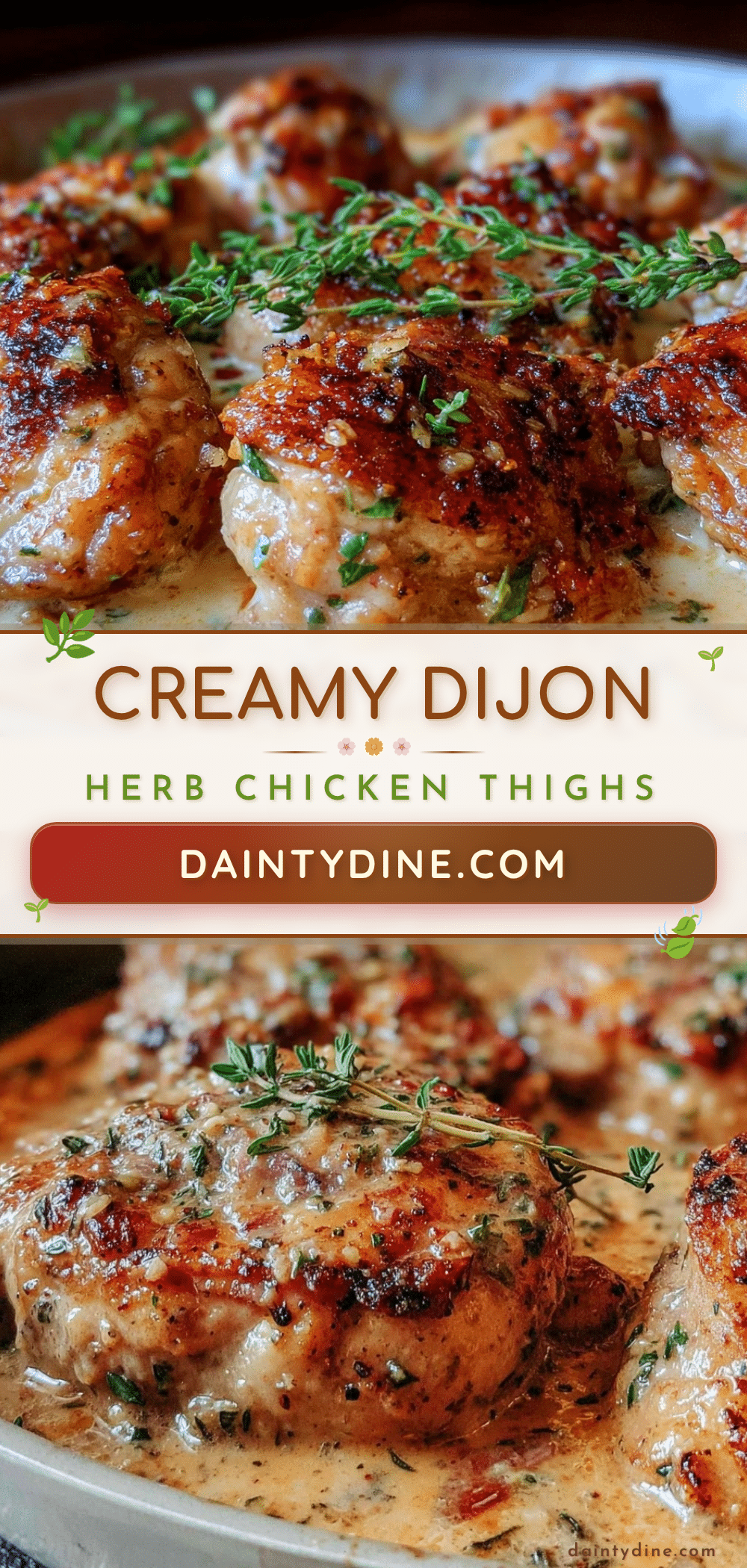 creamy boneless skinless chicken thighs recipe