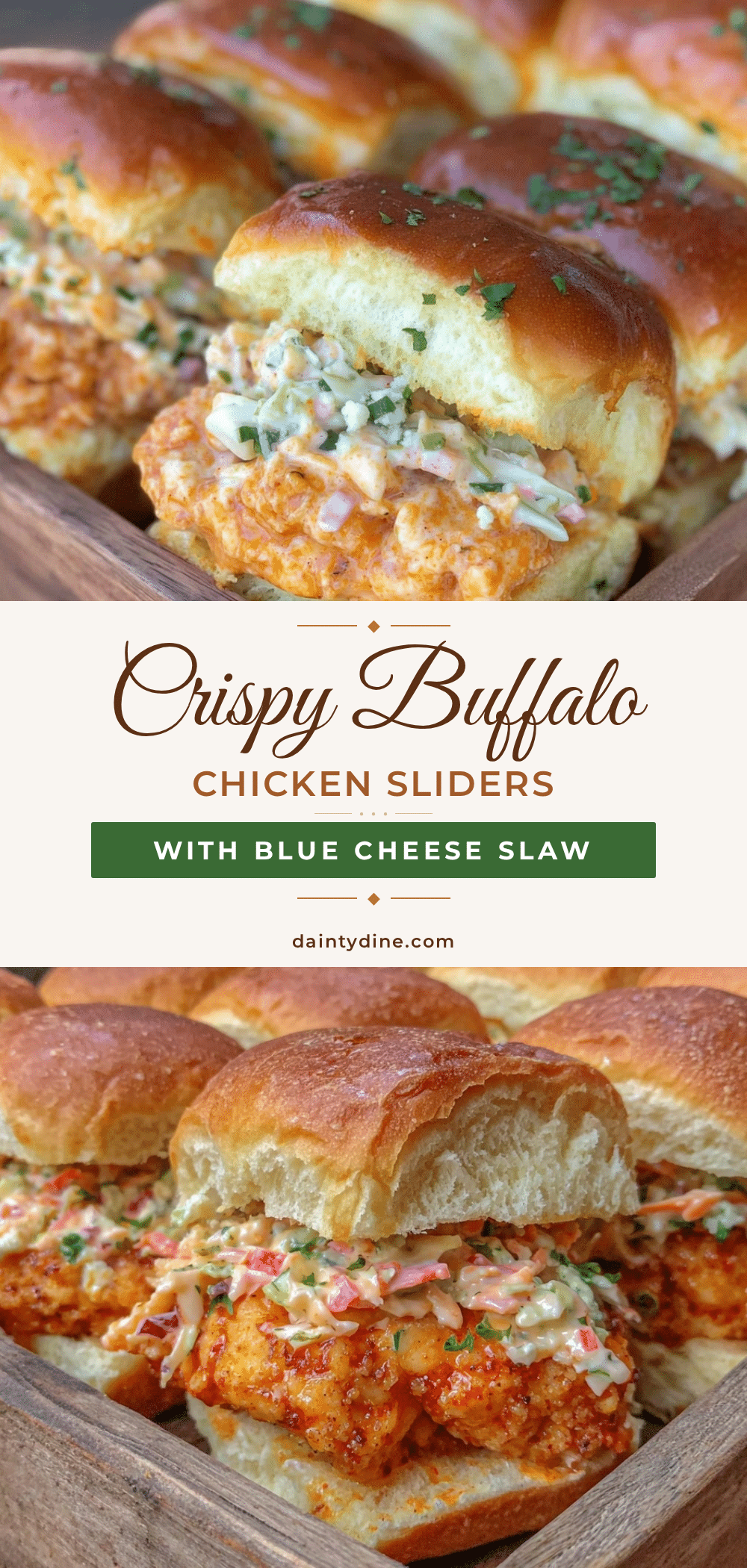 crispy buffalo chicken sliders recipe