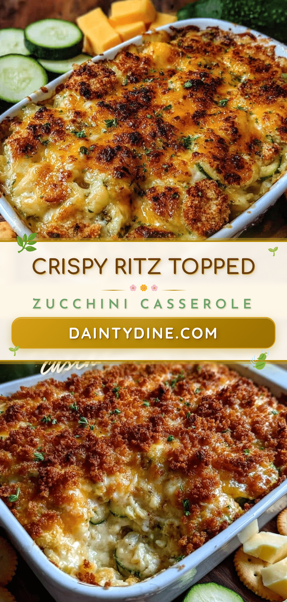 crispy zucchini casserole recipe