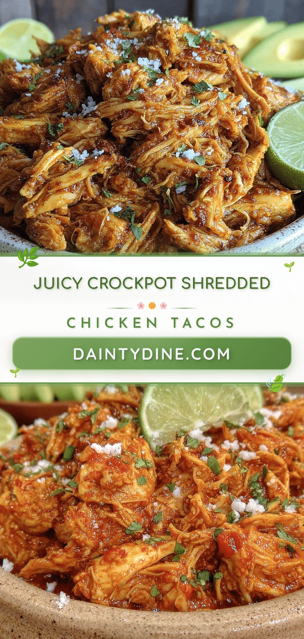 crockpot shredded chicken breast recipe