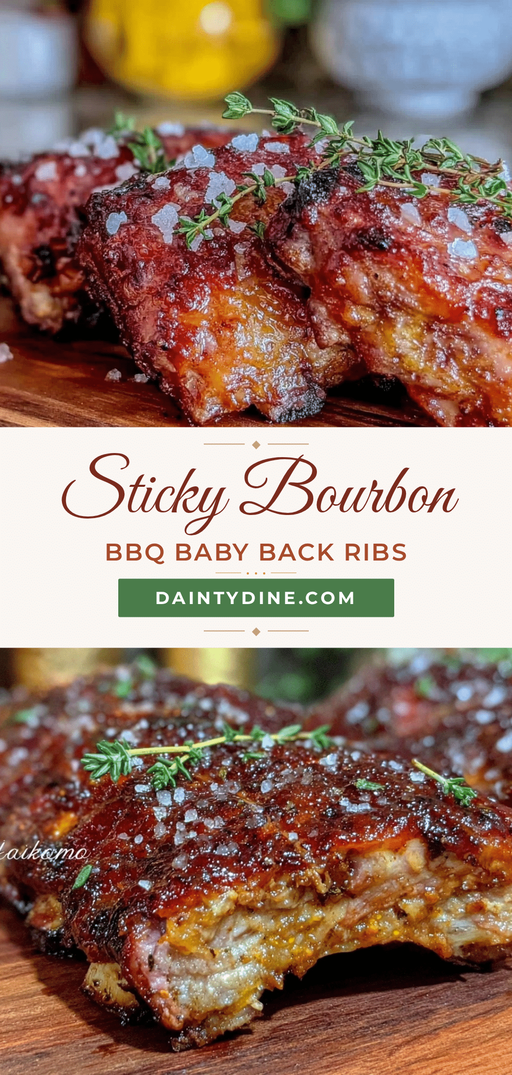 grilled BBQ baby back ribs recipe