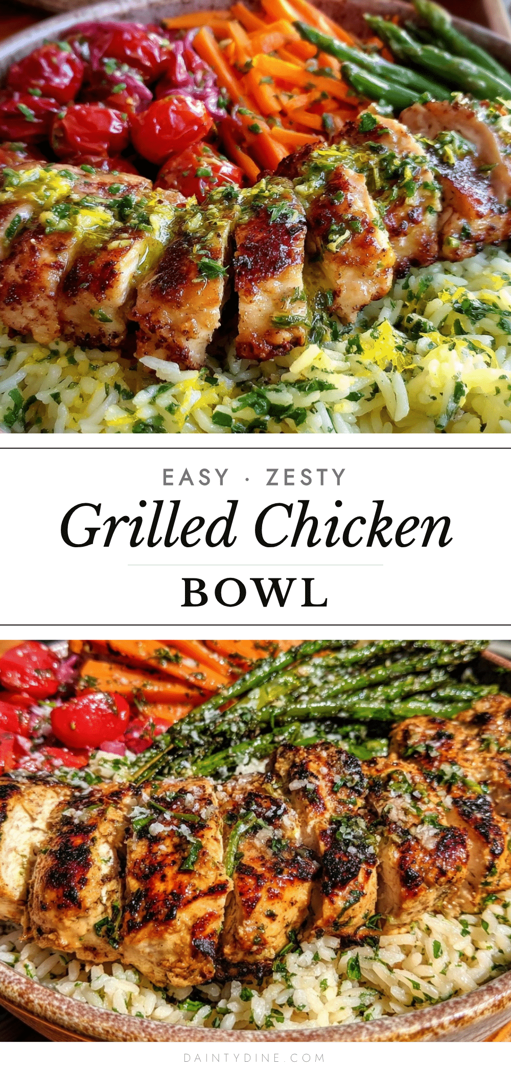 grilled chicken bowl recipe