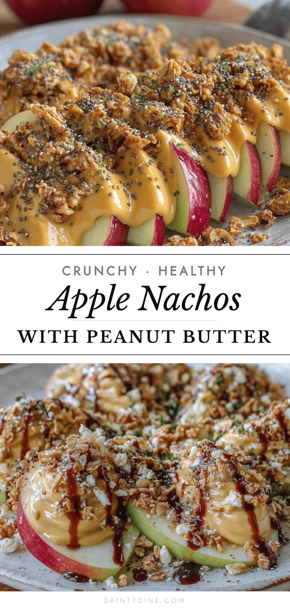 Healthy After-School Apple Nachos recipe
